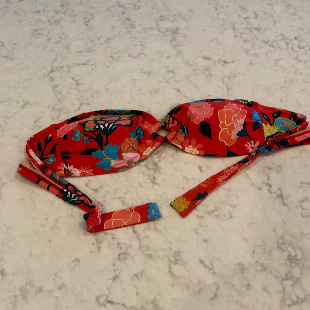 J. Crew strapless bikini top